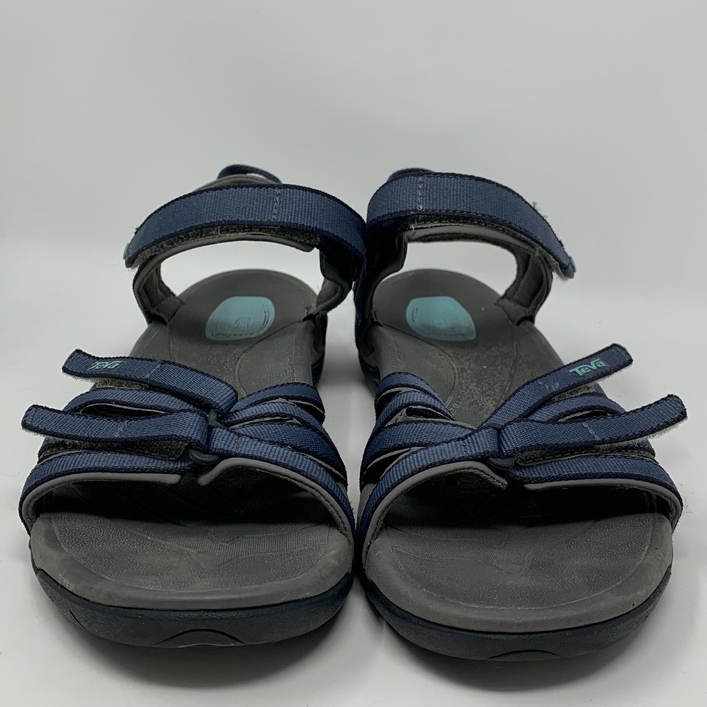 Teva Tirra Blue Outdoor Hiking Sandal Cushioned Quick Dry Comfort Walking - Picture 3 of 14
